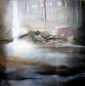Brigitte Labbé_9-pacem-technique-mixte-sur-toile-40-po-x-40-po-2018